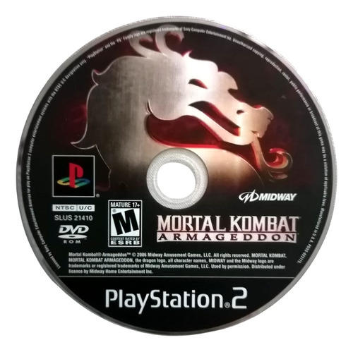 Mortal Kombat Armageddon Ps2 (Reacondicionado)