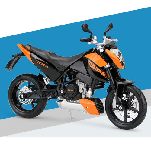 Motocicleta Metálica Maisto Ktm 1290 Super Duke R Miniatura