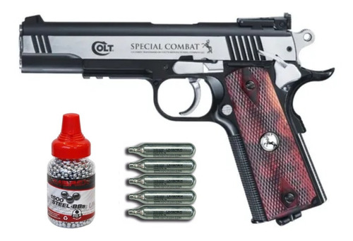 Pistola Aire Comprimido Colt Special Combat Umarex Co2