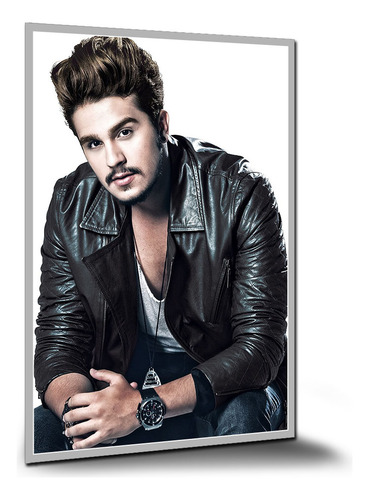 Pôster Mpb Sertanejo Luan Santana Poster Placa A2 60x42cm B