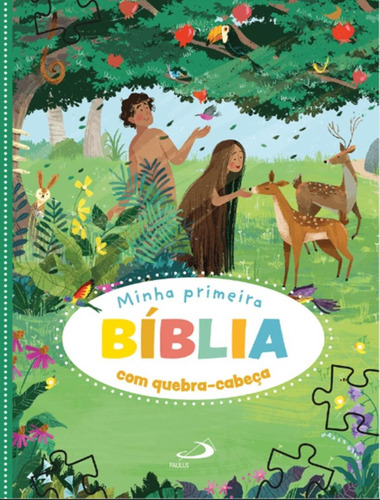 Minha Primeira Biblia  Com Quebra-cabeca, De Kirstine, Else. Editorial Paulus Biblias, Tapa Dura, Edición 1 En Português, 2023