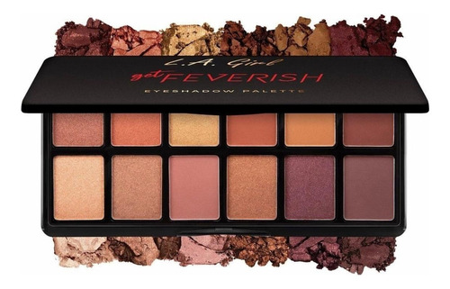 La Girl Sombras Fanatic Eyeshadow Palette Get Feverish