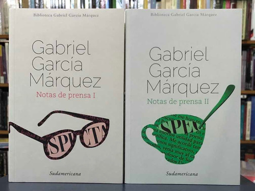 Notas De Prensa - García Márquez - 2 Tomos