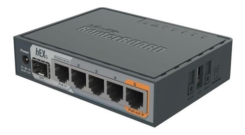 Mikrotik Routerboard Rb760igs Hex S 880mhz 256mb Br L4