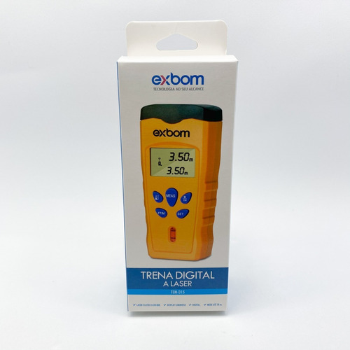 Trena Digital A Laser Exbom Tem D15