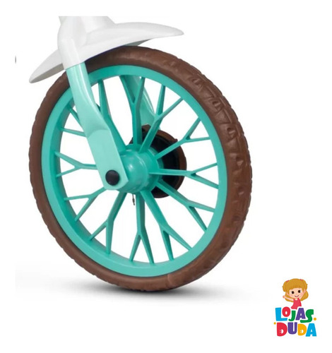 Imagem 3 de 4 de Bicicleta Aro 12 Antonella Baby Verde 2 Infantil