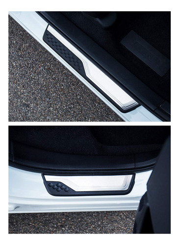 Pisadera Protector De Zocalo Led Honda Crv 2017 Al 2024