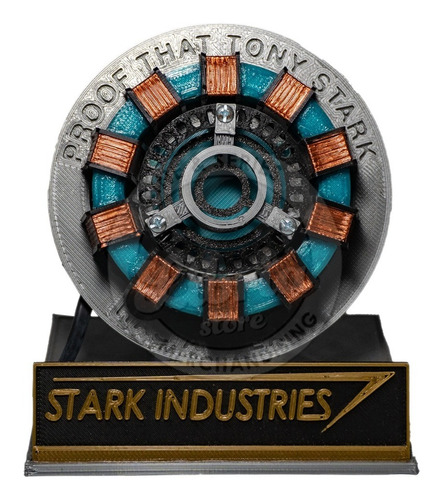 Arc Reactor Tony Stark Iron Man - Lámpara Led - Marvel