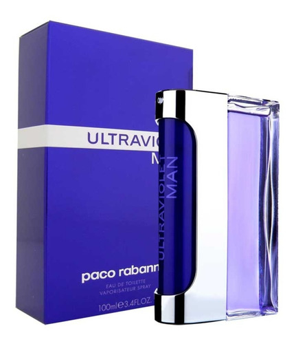 Imagen 1 de 1 de Paco Rabanne Ultraviolet Man Hombre 100ml Perfumesfreeshop!