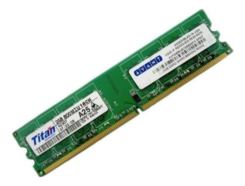 Memoria Ram Avant 2gb Pc2-6400 Ddr2-800mhz Dimm Para Pc