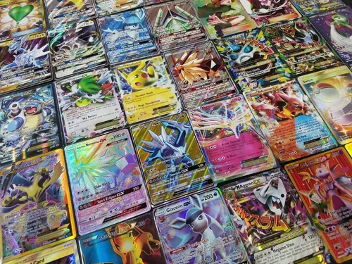 Lote Pack 100 Cartas Pokémon Usadas Nenhuma Repetida