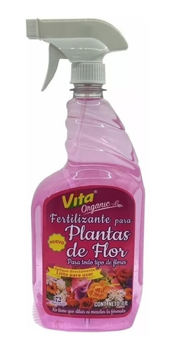 Fertilizante Para Todo Tipo De Plantas De Flor 1 Litro