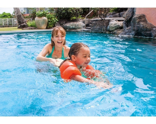 Flotadores Inflable De Brazo Sencillo Naranja 59640 Intex Naranja