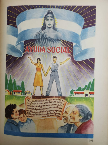 La Nacion Argentina Justa Libre Y Soberana Carta De La Epoca (Usado)