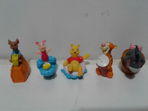 Set Aventuras De Winnie Pooh Esplashers Sonrics Disney 1996 (Usado)