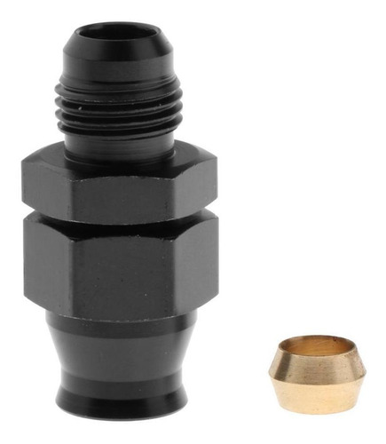 Cnc Aluminio 5/16 8mm Tubo A 6 An Macho Adaptador Con