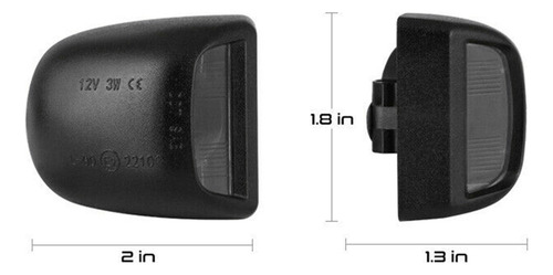 4 Luces De Matrícula Para Chevy Tahoe Suburban Yukon Xl 2