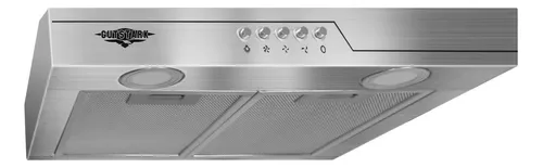 Campana extractora purificadora de cocina Whirlpool WH8010 ac. inox.  empotrable 80cm x 12.5cm x 47.8cm acero inoxidable 127V