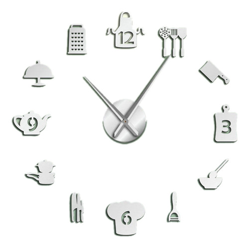 Reloj De Pared Para Utensilios De Cocina, Utensilios De Coci