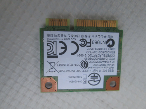 Tarjeta Wifi Bluetooth Asus F553m Np Qcwb335 Seminueva