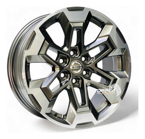 4 Rines 17x7.5 6/114 Ideales Nissan Frontier Np300