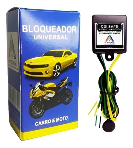 Bloqueador Veicular Corta Gasolina Anti Furto Universal