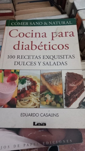Cocina Para Diabéticos Eduardo Casalins Edic Lea