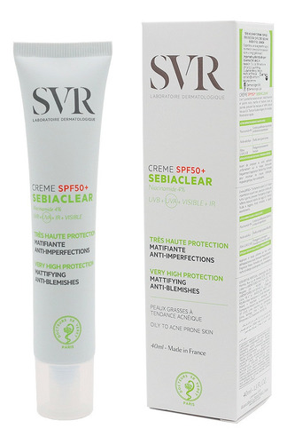 Svr Sebiaclear Creme Spf50+ 40ml
