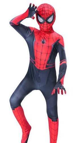 Body Infantil Cos Spiderman Para Niño