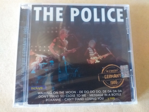 Cd The   Police  - In Concert -germany 1980