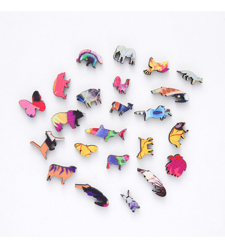 Puzzle Con Forma Única Para Adultos Y Niños