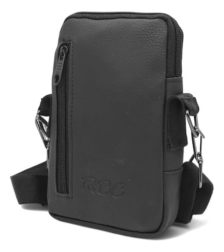 Morral Bandolera Mini Bag Celular Billetera Urbano Eco Cuero