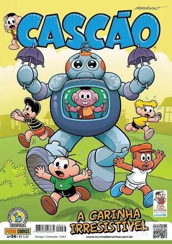 Gibi Turma Da Mônica Com 5 Títulos