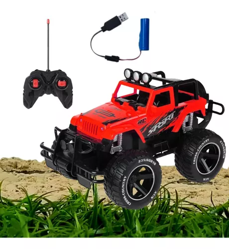 Carro Controle Remoto 4X4 Monster Stell Cavalay- Art Brink - Ri Happy