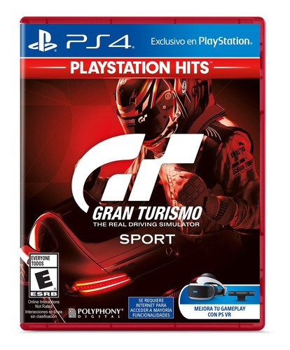 Gran Turismo Sport Ps4 Hits Formato Físico Original