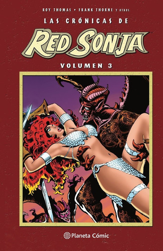 Libro Cronicas De Red Sonja Nâº 03/04 - Roy Thomas