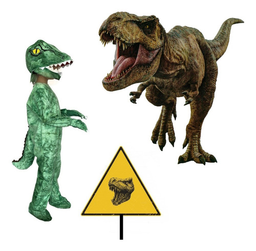 Disfraz Dinosaurio Niño Tiranosaurio Rex Dino Toy Halloween