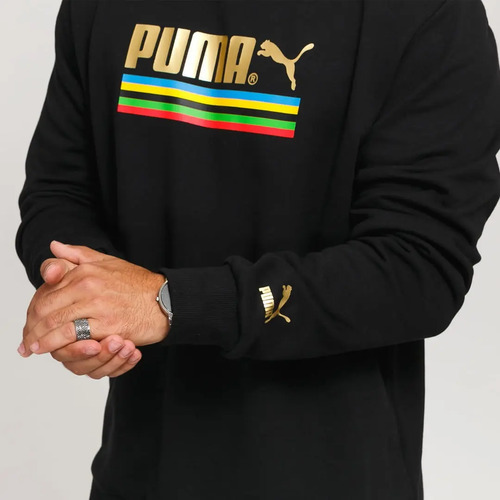 Buzo Puma Tfs Wh Crew 598091 01 Hombre 59809101-598091 01 | Envío gratis
