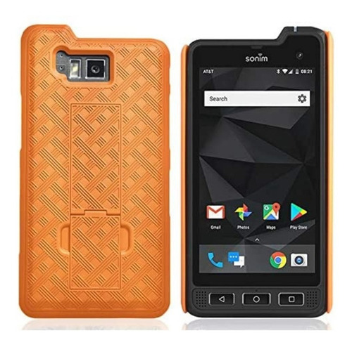 Case Para Sonim Xp8 Nakedcellphone Naranja Xp8800