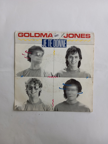 Vinilo Single De Jan Jacques Goldman -- Je Te Donne ( H37 (Usado)