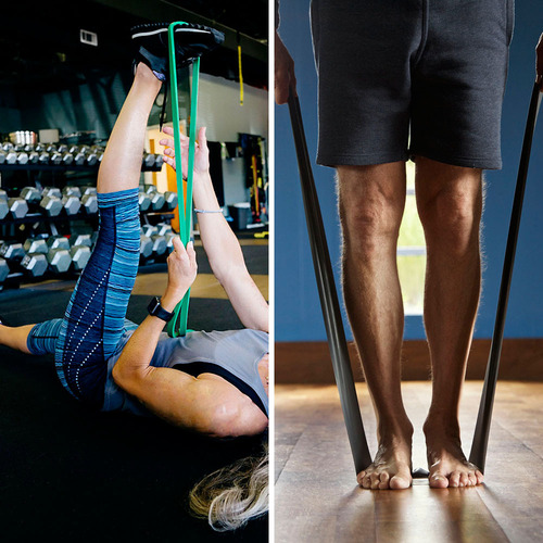 Banda De Resistencia De 208 Cm Para Yoga Y Fitness Con Bolsa