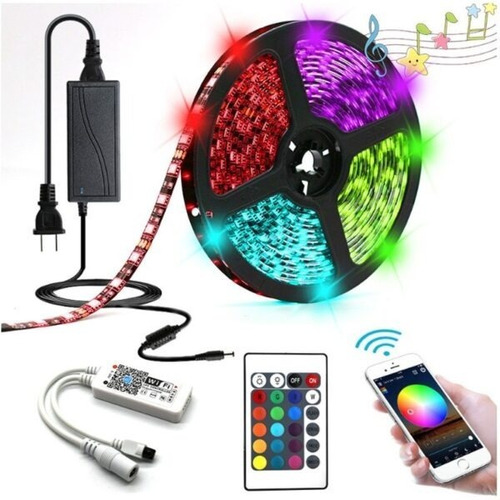 Tira Led Wi Fi Smart Aplicacion Colores Audioritmica Bluetho