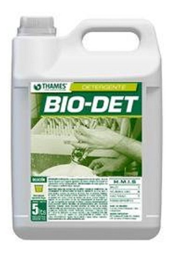 Detergente Casa Thames Bio-det con 5000mL