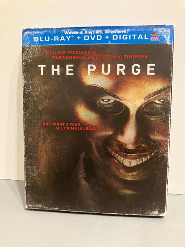 The Purge Blu Ray 12 Horas Para Sobrevivir Original