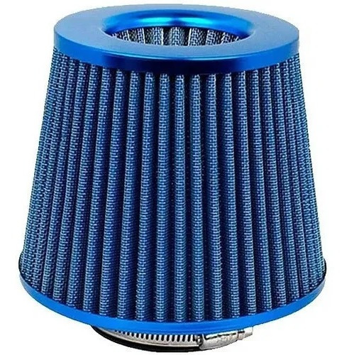 Filtro De Ar Esportivo Duplo Fluxo Azul Hb20 Ix35 I30