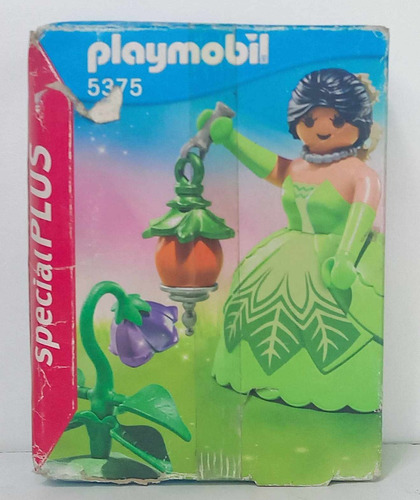 Playmobil Special 5375 Dama Verde Con Farol Rtrmx Pm