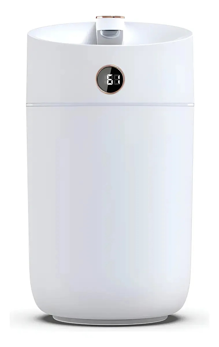Humidificador De Aire Con Medidor De Humedad 3 Litros Color Blanco