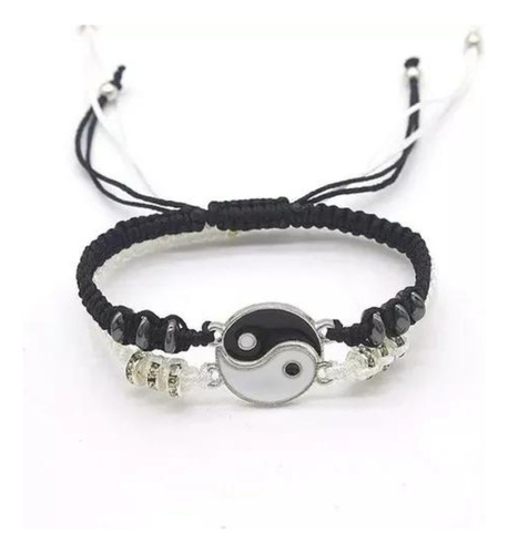 Pulseras Manillas Ajustable De Parejas Yin Yang