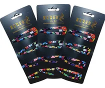Comprar Hebillas De Pelo Tic Tac Grandes Floreadas Negro Pack X 4 Un