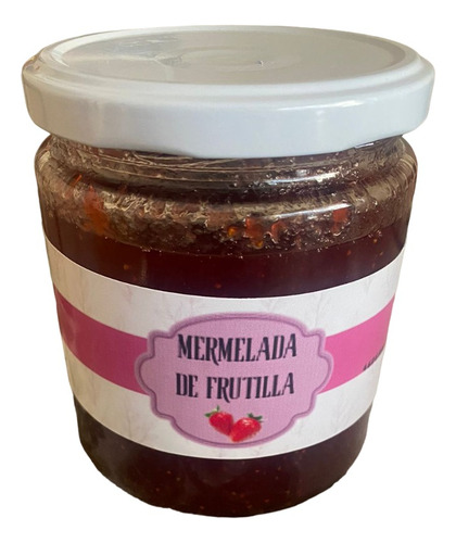 Mermelada Casera De Frutilla/ Sellado Al Vacío 